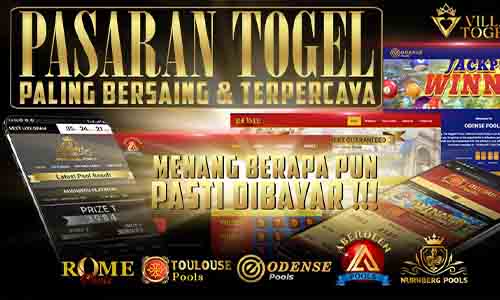 Villatogel | Pasaran Togel Hongkong, Singapore, Macao Terbaik